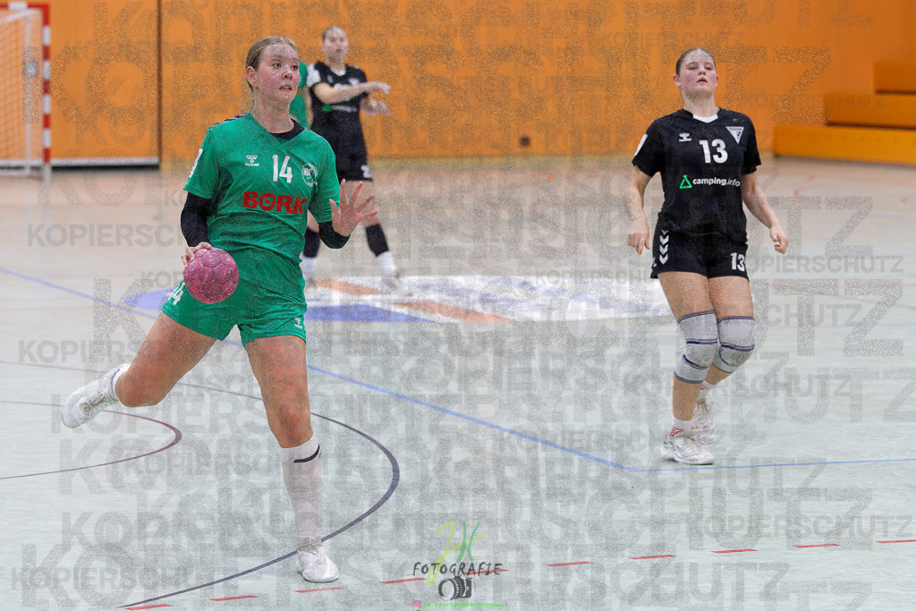 2024-10-19_300 | Jugendbundesliga B-Jugend weiblich; HSG Kleenheim/Langgöns - Longericher SC am 19.10.2024 in Oberkleen (Weidig-Halle) - Realisiert mit Pictrs.com
