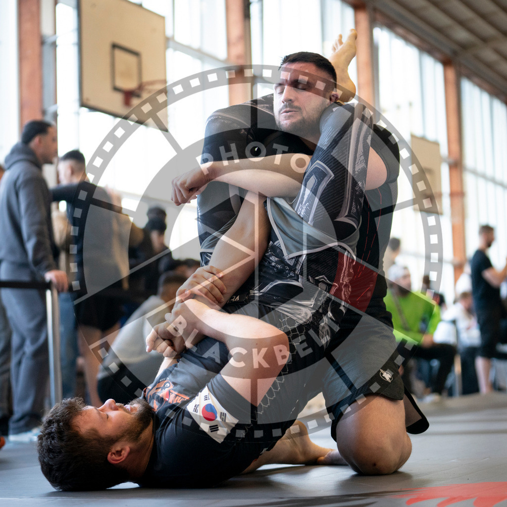 20240309PBB7077 | Fighters compete during the International Luta Livre (ILLCS) Spring Championship in Hannover, Germany, on March 9, 2024.