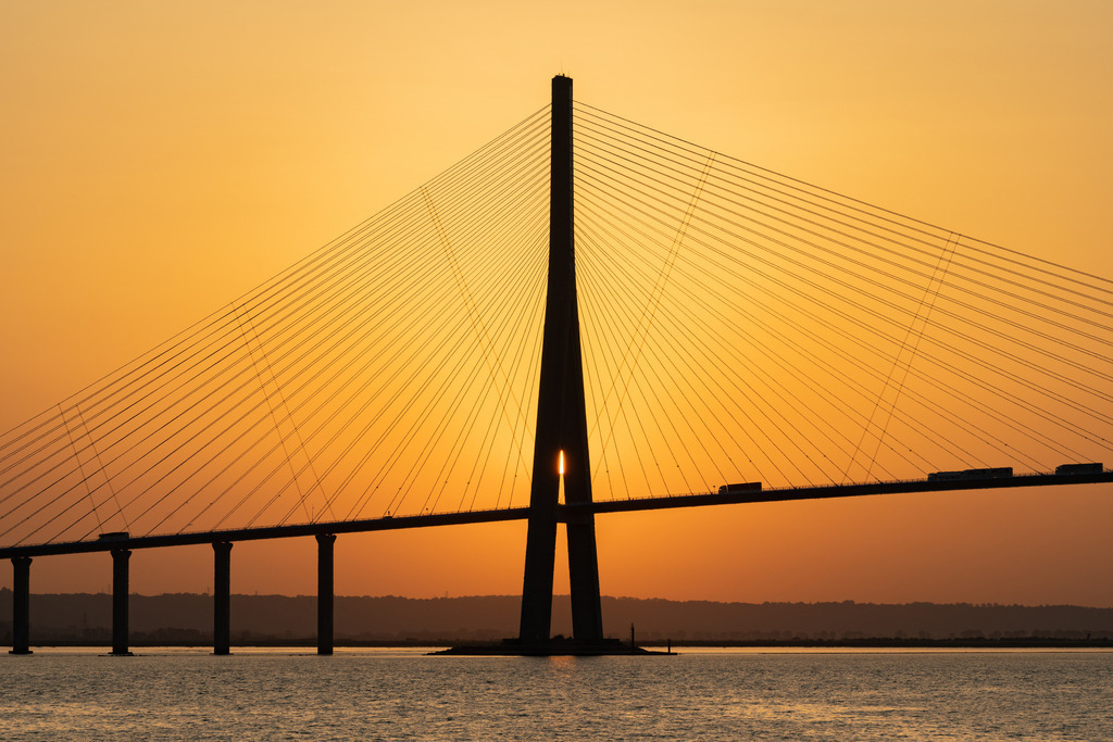 2022-07-19-06-30_CB_Z72_0446 | Pont de Normandie an der Seine Mündung bei Honfleur, Frankreich - Realisiert mit Pictrs.com