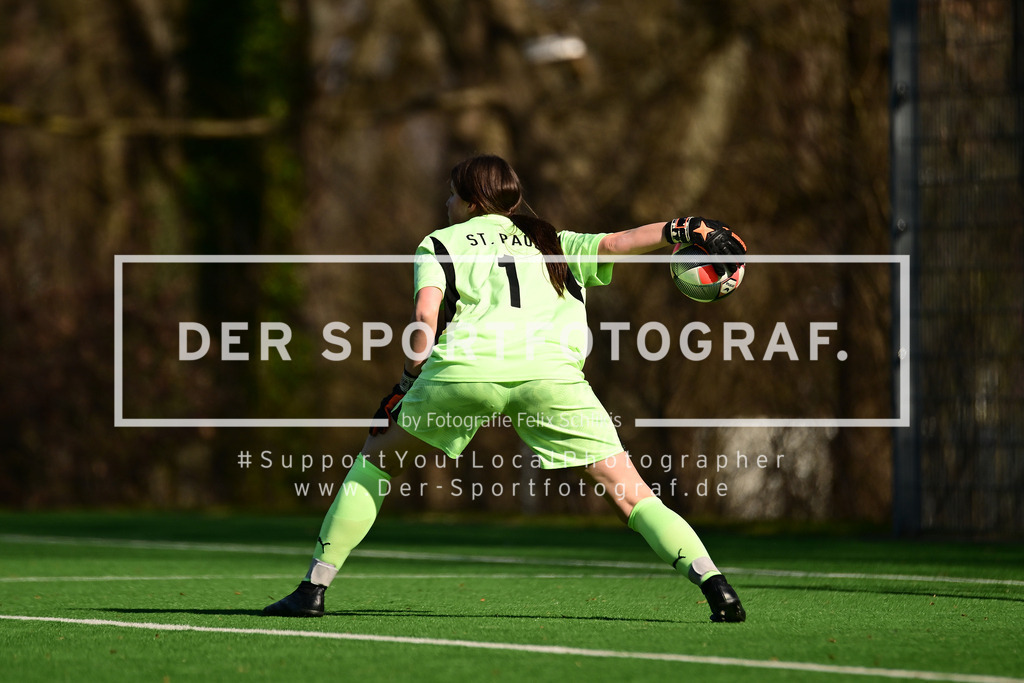 Fußball I Frauen I Saison 2025-2026 I Kreisliga I 18. Spieltag I HNT - FC St. Pauli IV I 125300 | Der Sportfotograf. - Realized with Pictrs.com