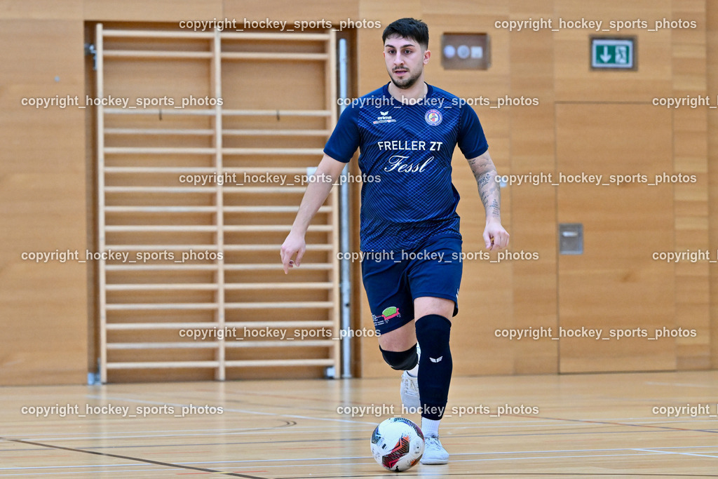 LPSV-Kärnten vs. FUTSAL versli.at Klagenfurt | #4 Ivan Krnjic LPSV-Kärnten, LPSV-Kärnten vs. FUTSAL versli.at Klagenfurt, LPSV-Kärnten vs. FUTSAL versli.at Klagenfurt am 01.02.2026 in Villach (Ballspielhalle St. Martin), Austria, (Photo by Bernd Stefan)