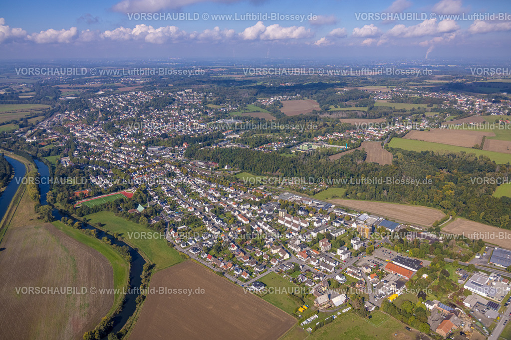 Froendenberg220901178 | Luftbild, Ortsansicht Fröndenberg, Fröndenberg/Ruhr, Ruhrgebiet, Nordrhein-Westfalen, Deutschland
