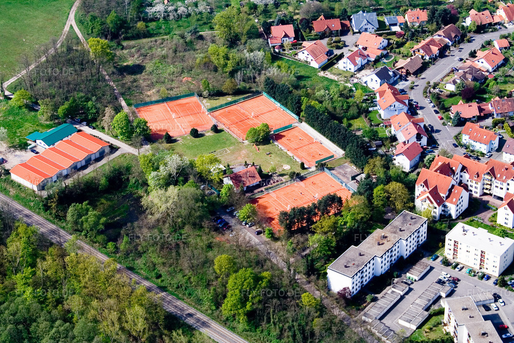 Luftbild: TC77 Jockgrim e.V in Jockgrim im Bundesland Rheinland-Pfalz in Deutschland. Foto: IMG_10556.jpg vom 27.04.2008 durch Werner Riehm/FLY-FOTO.de