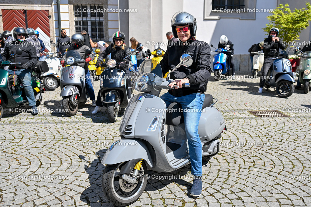 Lets Vespa togehter 2025_ Vespatreffen Neuhofen_ 27.04.2025-267 | 27.04.2025, Neuhofen, Kremsmuenster, AUT, Lets Vespa togehter 2025, Vespatreffen, im Bild Teilnehmer Vespatreffen, Motorsport Stadler©Copyright: Harald Dostal / fodo.media   Alle Bilder honorarfrei