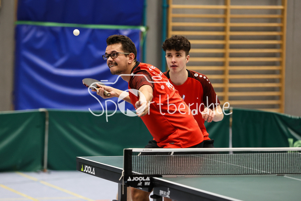 TSV 1868 Aichach - TTC Langweid | Maximilian KISTLER (TSV), Daniel KONRAD (TSV)