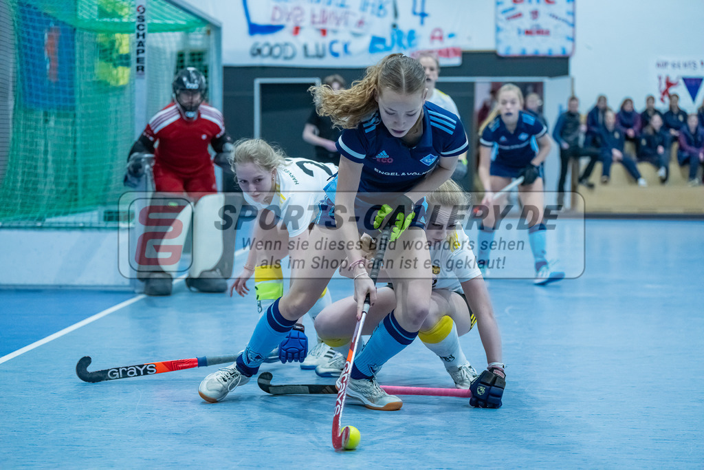 HK_20240303_108817 | 1. Halbfinale Deutsche Meisterschaft WU16 am 3.3.2024 Halle DHC, Düsseldorf ,