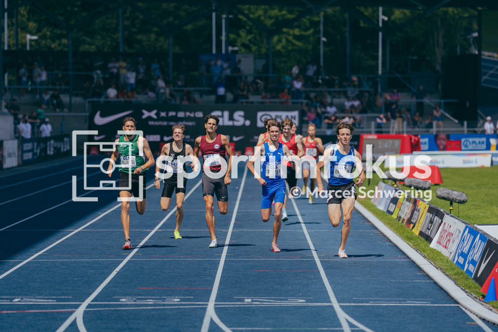 Deutsche Meisterschaften der Frauen und Männer 2026 | 800-Meter-Lauf, Halbfinale, Deutsche Meisterschaften der Frauen und Männer 2026, Lohrheidestadion Bochum-Wattenscheid, 25.07.2026. Foto: Marcel Schwering / sportimfokus - Realisiert mit Pictrs.com