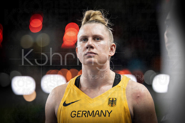 World Athletics Indoor Championships Kujawy Pomorze 26, 20.03.2026 | TORUN, POLAND - MARCH 20:  Katharina MAISCH (GER)  in the women's shot put during the World Athletics Indoor Championships Kujawy Pomorze 26 on day 1 / session 2 at Kujawsko-Pomorska Arena Torun on March 20, 2026 in Torun, Poland. 
