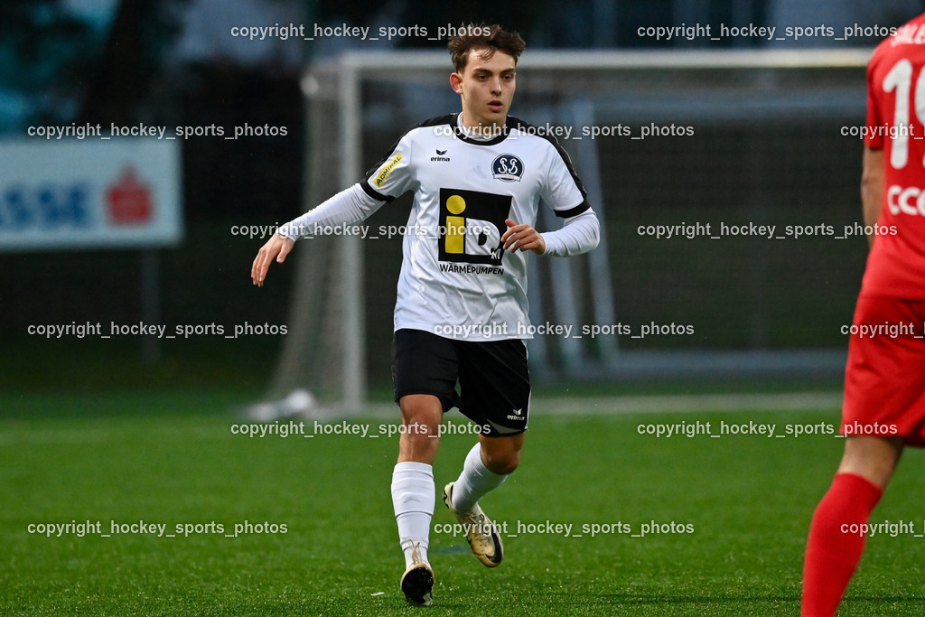 SV Spittal 1921 vs. SC St. Veit  | #17 Matteo Revelant SV Spittal, SV Spittal 1921 vs. SC St. Veit , SV Spittal 1921 vs. SC St. Veit  am 04.10.2024 in Spittal an der Drau (Goldeck Stadion), Austria, (Photo by Bernd Stefan)