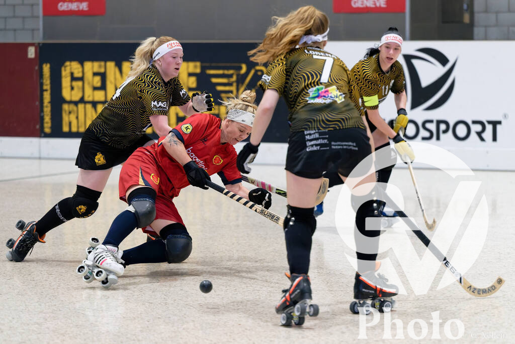LNA Dames  - Geneve RHC v RHC Uri  |  during the LNA Dames  match between Geneve RHC and RHC Uri  at Centre sportif de la queue d'arve in Geneve, Switzerland