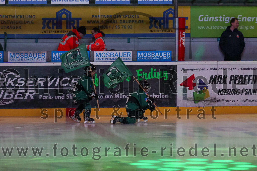 2026-01-18_008_TSV_Erding_gegen_Selber_Woelfe | Erding, Deutschland, 18.01.2026:Eishockey, Oberliga Süd 2025 / 2026, 38. Spieltag, TSV Erding gegen Selber Wölfe, Endergebnis: 2:3 n.V.Foto: Christian Riedel / fotografie-riedel.net