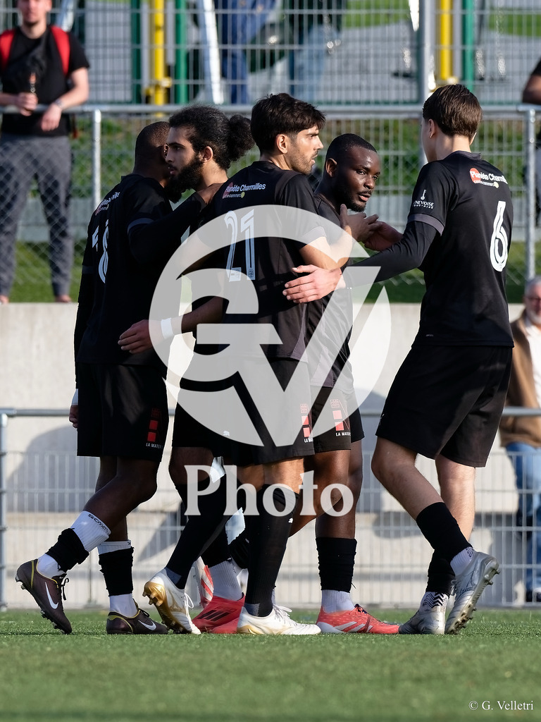 AS Charmilles v CS Italien  - 2ème ligue  | Geneva, Switzerland - March 08 : during the 2ème ligue  match between AS Charmilles and CS Italien  at Centre sportif des Bois-des-Freres on March 08 , 2026 in Geneva, Switzerland.
