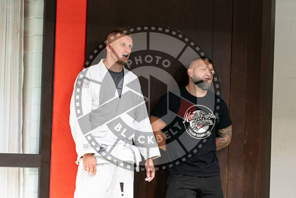 20230826PBB53688 | Fighters compete during the AJP INTLPRO BJJ and grappling competition in Hamburg, Germany, on August 26 2023.