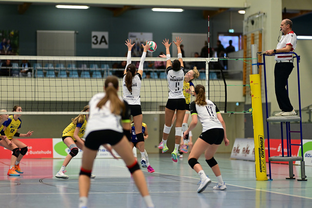 Volleyball I Frauen I Saison 2025-2026 I Regionalliga Nord I 7. Spieltag I VT Hamburg - Schweriner SC III I 25649 | Der Sportfotograf. - Realisiert mit Pictrs.com