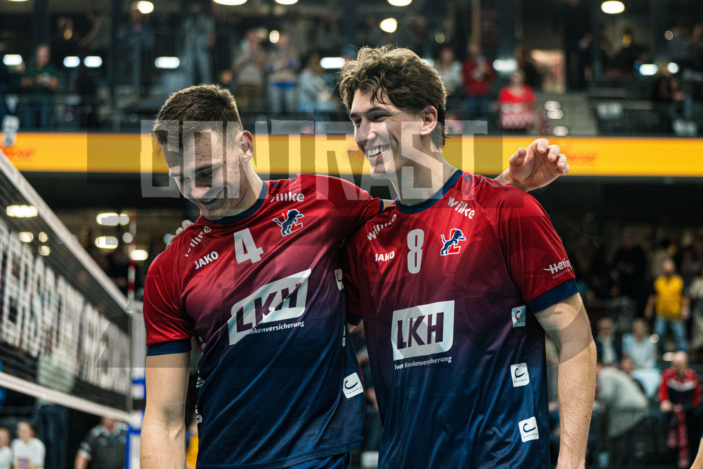 Volleyball I Herren I Saison 2025/2026 I Bundesliga I 10. Spieltag I SVG Lüneburg - WWK Volleys Herrsching | CONTRAST ZERØ MEDIA - Realisiert mit Pictrs.com