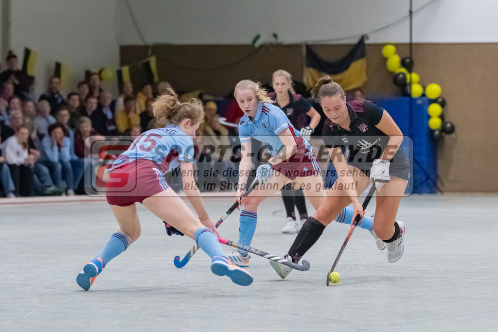 HK_20230225_104585 | Deutsche Meisterschaft WU16 HC Ludwigsburg - UHC Hamburg am 25.2.2023 DSC 99, Düsseldorf ,