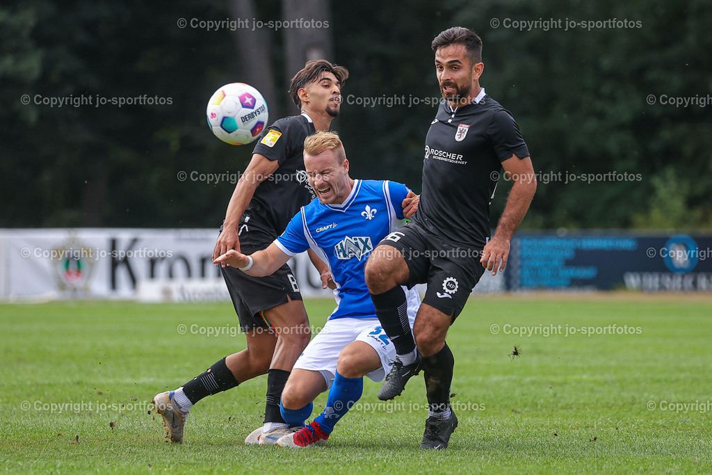 Giessen_Darmstadt (168) | 16.07.2023; Testspiel; Waldstadion Gießen; FC Gießen - SV Darmstadt 98; Ergebnis: 2:0 (0:0)