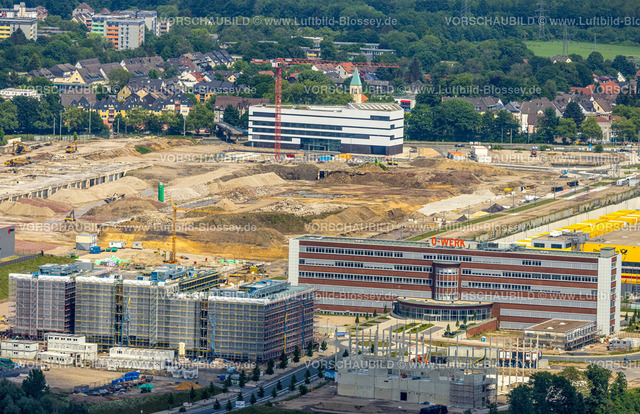 Bochum220503741 | Luftbild, Baustelle Mark 51/7, O-Werk, Laer, Bochum, Ruhrgebiet, Nordrhein-Westfalen, Deutschland