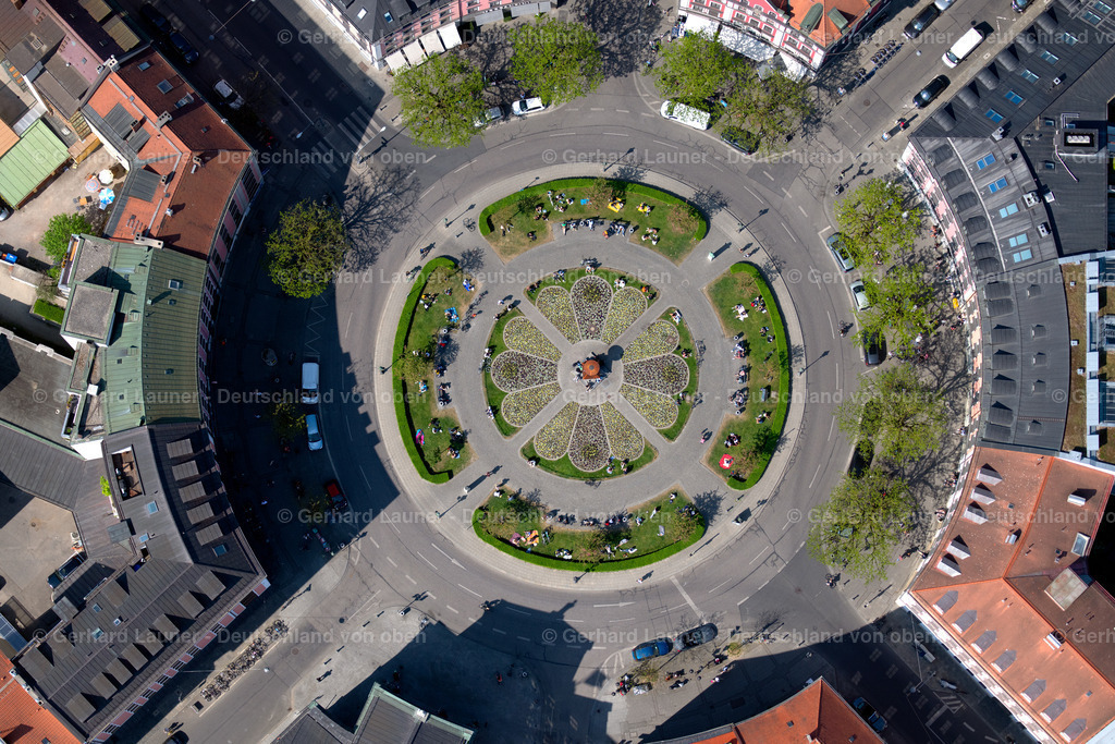 4024973 | Kreisverkehr Gärtnerplatz, München im Bundesland Bayern