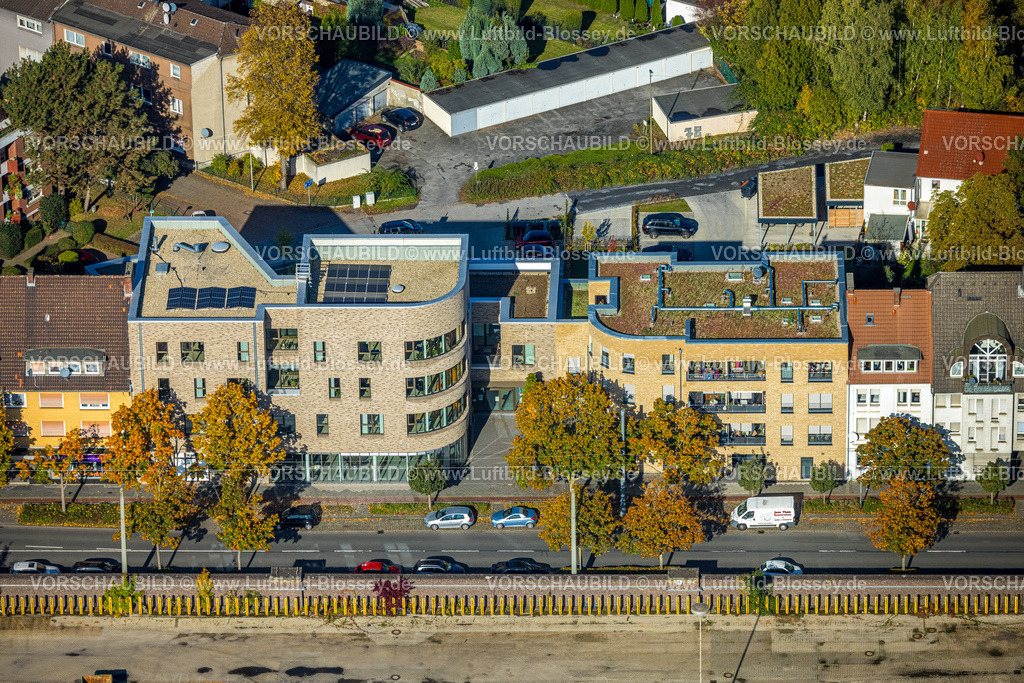 Hamm241007359 | Luftbild, Stadtteilzentrum Neubau an der Wilhelmstraße, Mitte, Hamm, Ruhrgebiet, Nordrhein-Westfalen, Deutschland