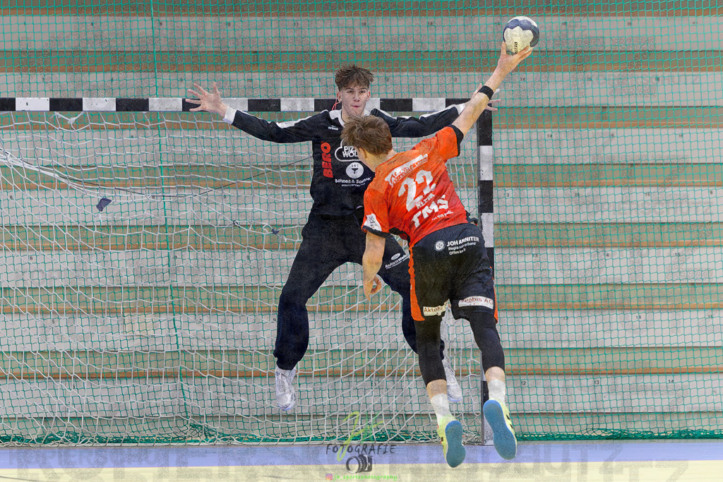 Jugendbundesliga A-Jugend; HSG Dutenhofen/Münchh. - HSG Rodgau Nieder-Roden | Jugendbundesliga A-Jugend; HSG Dutenhofen/Münchh. - HSG Rodgau Nieder-Roden am 07.12.2024 in Dutenhofen (Sporthalle Dutenhofen)Photo © 2024 - Jörg Heinrich - Realisiert mit Pictrs.com