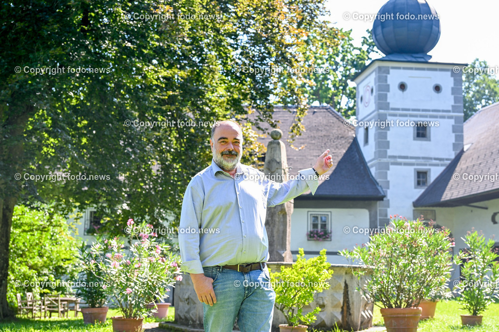 Schloss Schluesslberg_ Spiegelfeld_ 14.08.2023-41 | 14.08.2023, Schluesselberg, AUT, Schloss Schluesselberg, Spiegelfeld, im Bild Georg Spiegelfeld-Schneeburg