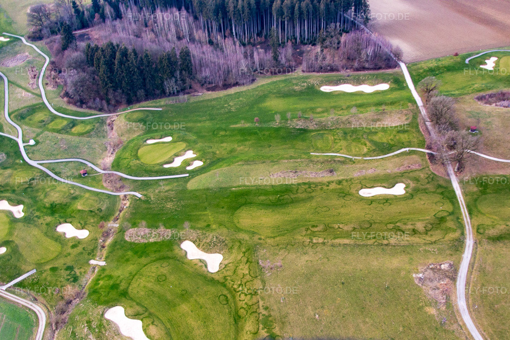 Luftbild: Golfplatz des Golfclub Bella Vista in Bad Birnbach im Bundesland Bayern in Deutschland. Foto: IMG_085581.jpg vom 31.12.2015 durch Werner Riehm/FLY-FOTO.de