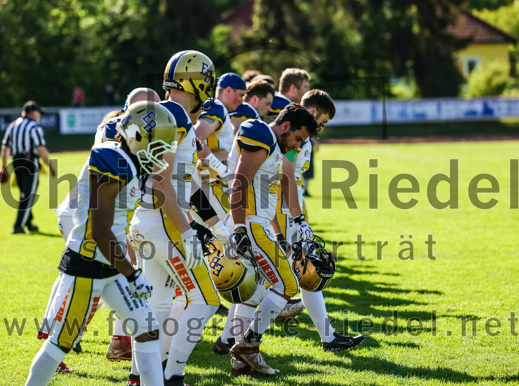 2022-05-14_024_Erding_Bulls_gegen_Munich_Cowboys_2 | Erding, Deutschland, 14.05.2022:
Fußball, Regionalliga 2022, 3. Spieltag, Erding Bulls gegen Munich Cowboys 2, Endergebnis: 20:30

Foto: Christian Riedel / fotografie-riedel.net