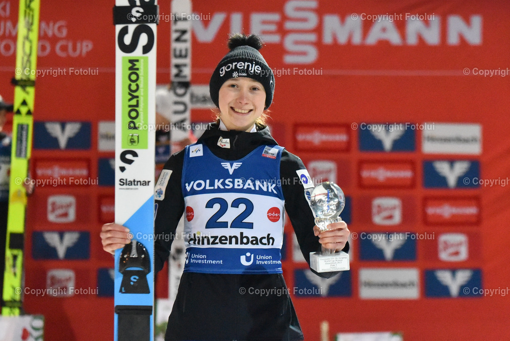 A_LUI_20230210_0092 | HINZENBACH, AUSTRIA, NORDIC SKIING, WOMEN TEAM-SKI JUMPING - FIS WORLD CUP 
IM BILD: PREVC NIKA (SLO)               

FOTO:FOTOLUI/UW
