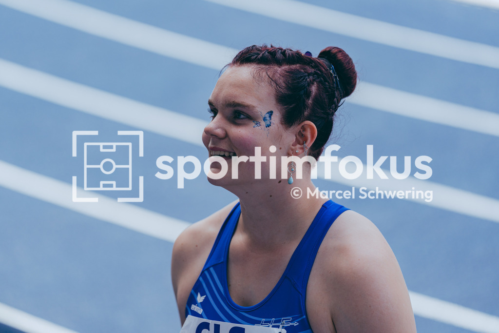 DM U23 U18 Bochum 2026 | Marlene Sack (Hallesche Leichtathl.-Freunde) im Diskuswurf bei den Deutschen Meisterschaften der U18 &amp; U23 2026 im Lohrheidestadion in Bochum-Wattenscheid. - Realisiert mit Pictrs.com