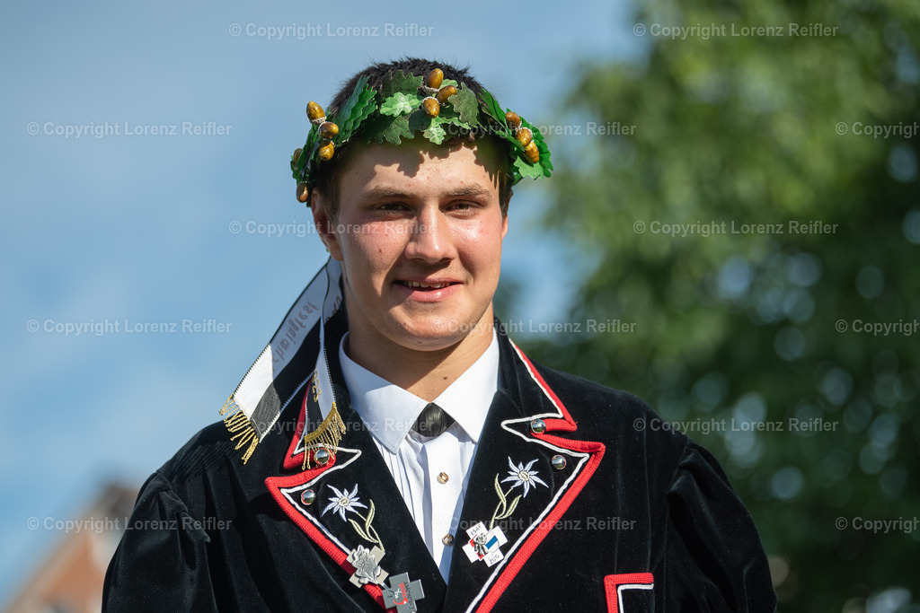 Schwingen -  Appenzeller Kantonal 2023 | Oberegg, 9.7.23, Schwingen - Appenzeller Kantonal.
Neukranzer Fuster Arjuna (Bubikon)