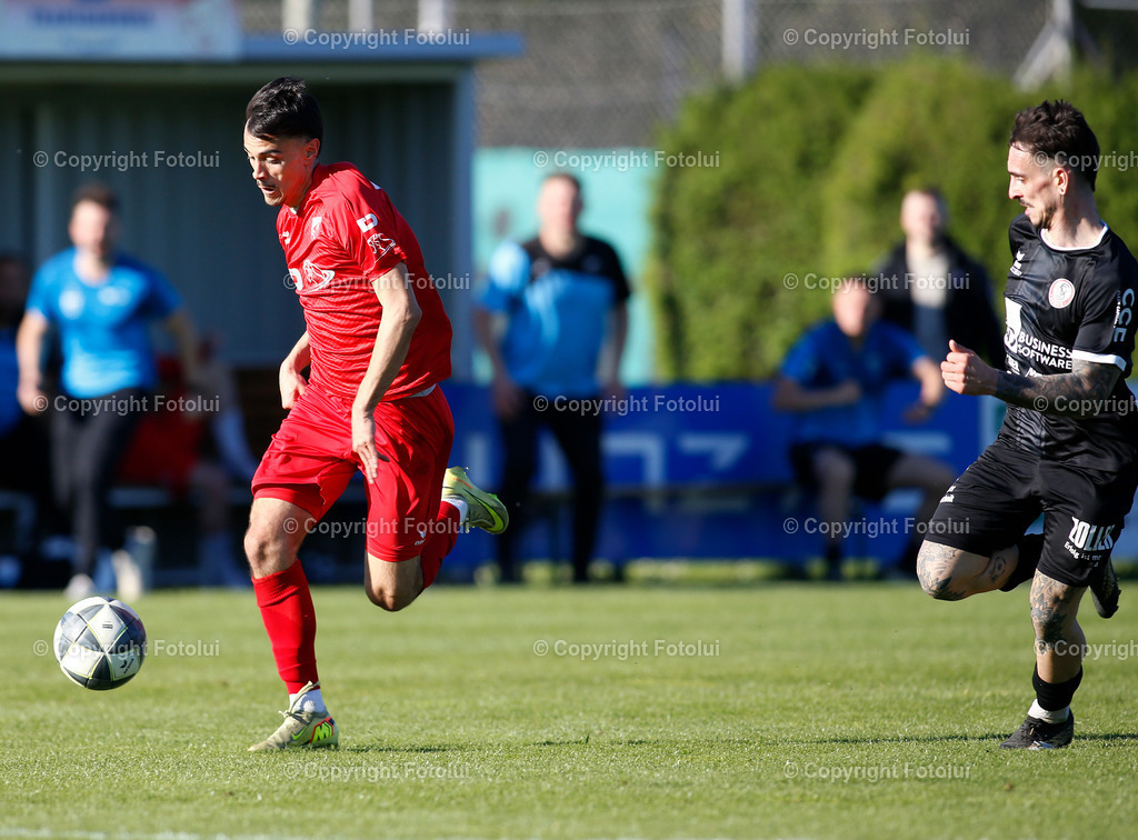 A_LUI_25042026_34 | SPORT,FUSSBALL LT1 OOE LIGA 25.04.2026  ASKOE OEDT 1B-VORWAERTS STEYR  IM BILD: FILIP BRESKIC (OEDT1B) UND ROBIN MAYRHOFER (STEYR) FOTO:FOTOLUI