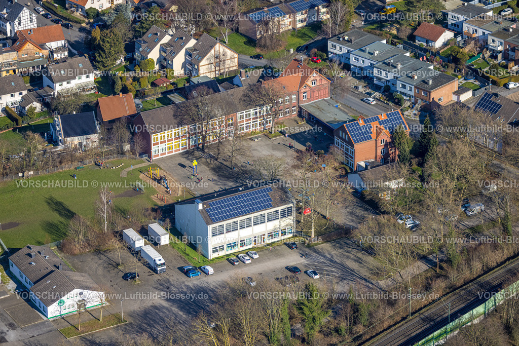 Unna230213221 | Luftbild, Sonnenschule, Massen, Unna, Ruhrgebiet, Nordrhein-Westfalen, Deutschland