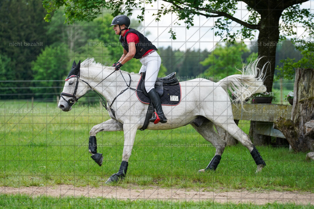20240518-FAH03904 | Turnierbilder von Niederseon, Turnierfotografen Bayern, Fotoagentur Herrmann, Geländebilder, Reitsportfotografie