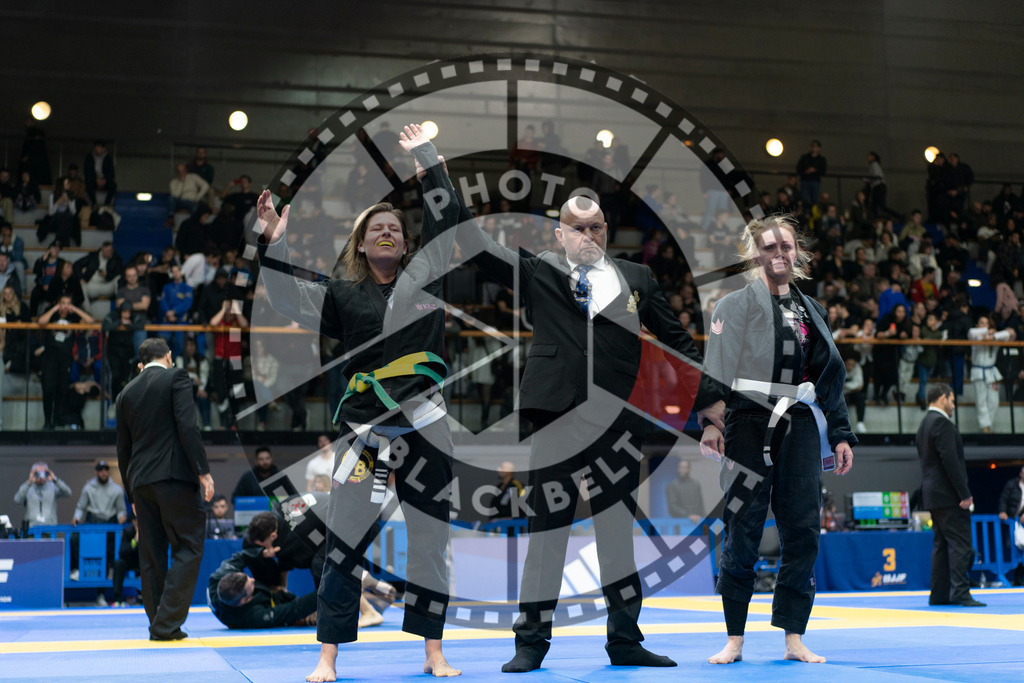 20240119PBB2691 | Fighters compete during the IBJJF European Championship in Paris, France, on January 19, 2024.