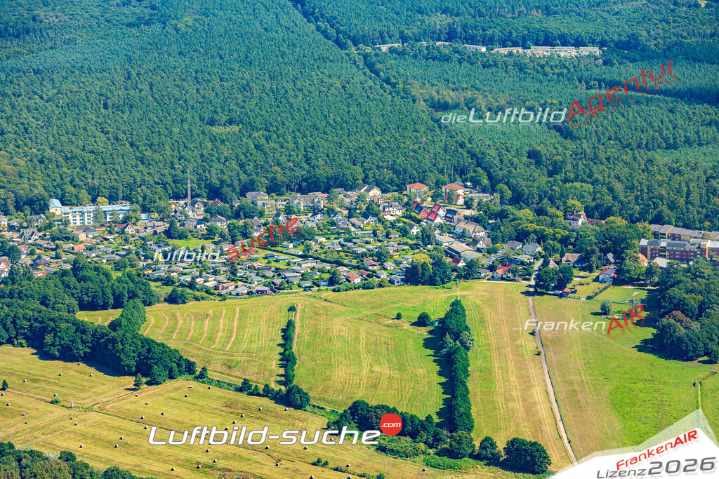 Luftaufnahme Müritz Graal-Müritz - Die Luftaufnahme wurde 2025 vom UL-Flugzeug heraus erstellt ( ohne Drohne ) - Hochauflösende Luftaufnahme - für professionelle Ausdrucke geeignet. Die Geschenkidee !Mit Lizenz und Bildrechte bestellbar