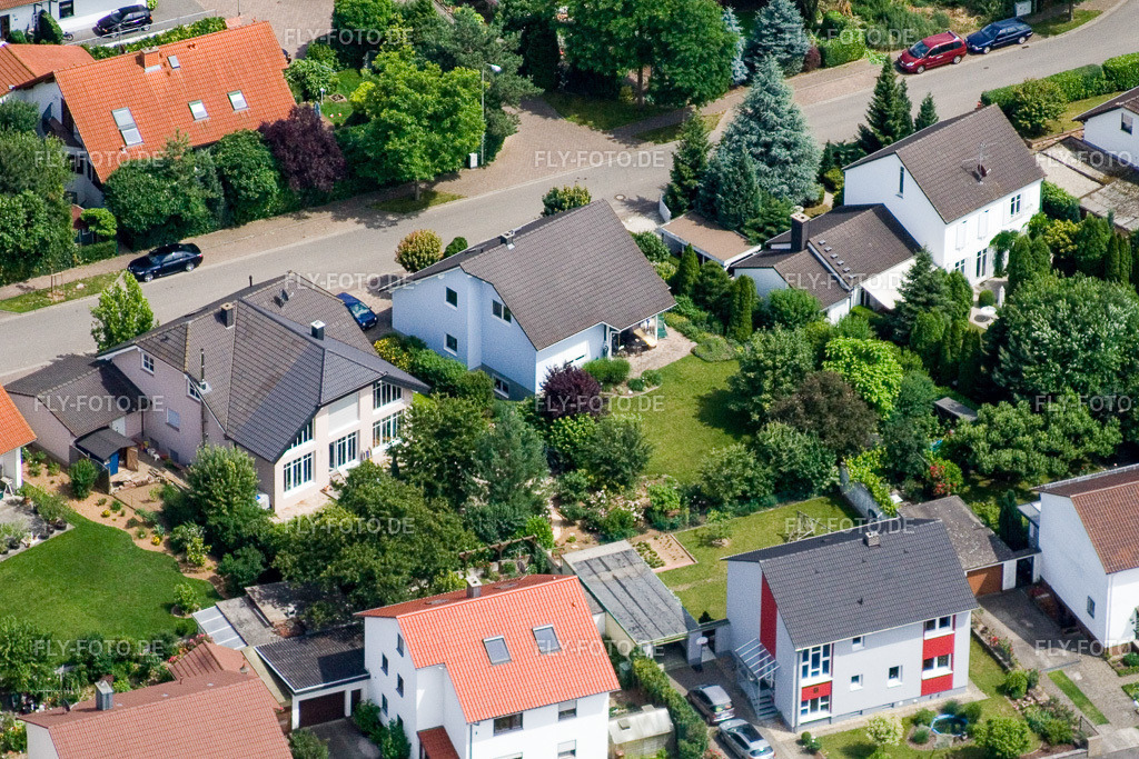 In den Rappengärten | Luftbild: In den Rappengärten in Steinweiler im Bundesland Rheinland-Pfalz in Deutschland. Foto: IMG_11240.jpg vom 14.06.2008 durch Werner Riehm/FLY-FOTO.de - Realisiert mit Pictrs.com