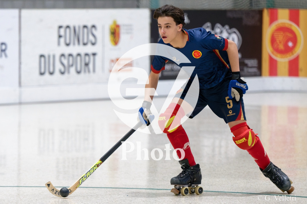 U17  - SC Thunerstern  v Geneve RHC A  |  during the U17  match between SC Thunerstern  and Geneve RHC A  at Centre sportif de la queue d'arve in Geneve, Switzerland