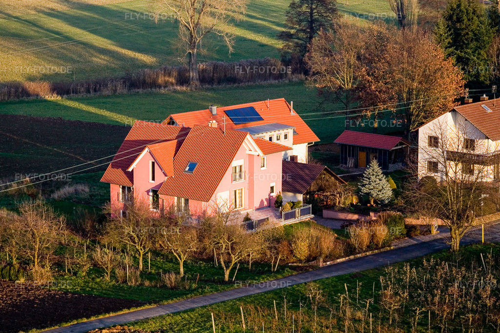 Luftbild: Oberdorfstr in Oberhausen im Bundesland Rheinland-Pfalz in Deutschland. Foto: IMG_14857.jpg vom 30.11.2008 durch Werner Riehm/FLY-FOTO.de