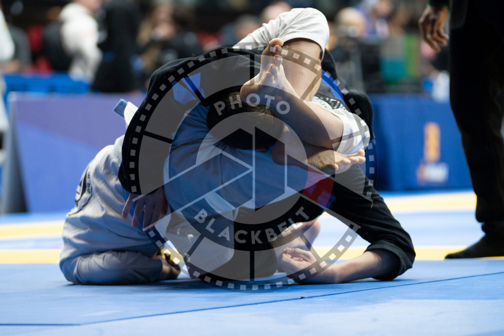 20240119PBB2115 | Fighters compete during the IBJJF European Championship in Paris, France, on January 19, 2024.