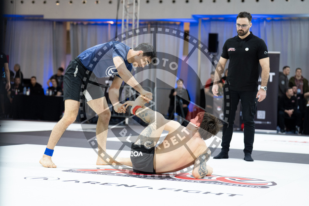20260214PBB0655 | Fighters compete during the ADCC European Trials  competition day 1 in Belgrade, Serbia, on February 14, 2026.