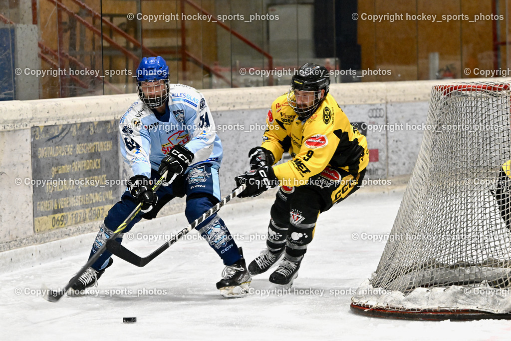 EC Spittal Hornets vs. ESC Steindorf 28.10.2023 | #69 Kreuzer Philipp, #9 Essmann Kevin