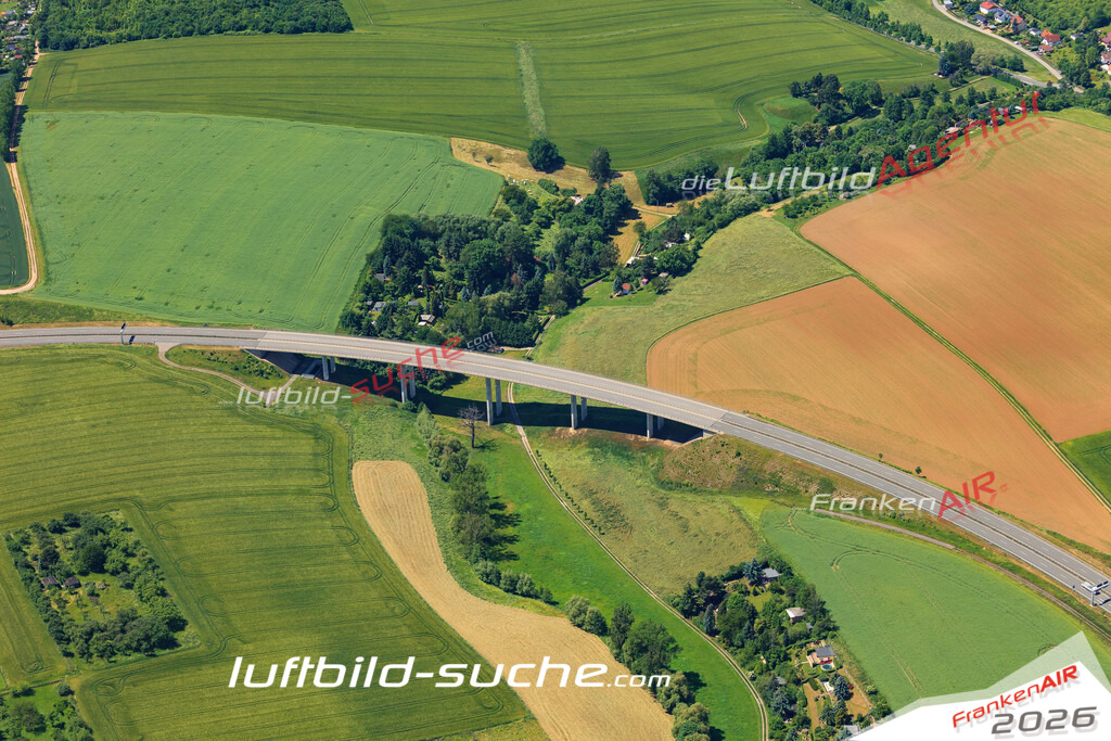 Luftbild von  Gera - Luftaufnahme wurde 2016 von https://frankenair.de mittels Flugzeug (keine Drohne) erstellt - die Geschenkidee