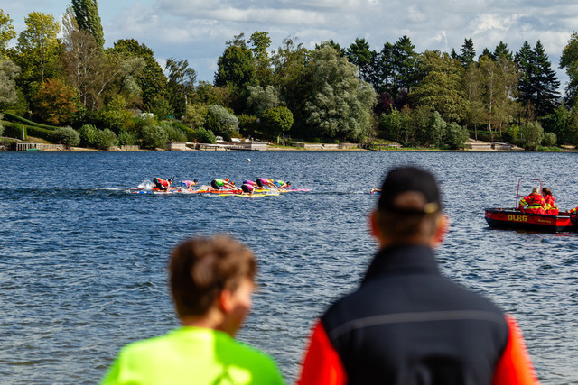 DLRG, Rettungssport, Beach- & Oceanevents, Landesmeisterschaften Freiwasser Rettungssport NRW 2025 13.09.2025 | Kalkar-Wissel, Deutschland - September, 13: Landesmeisterschaften Freiwasser Rettungssport NRW 2025 (Foto: Benedikt Lang (DLRG)) - Realisiert mit Pictrs.com