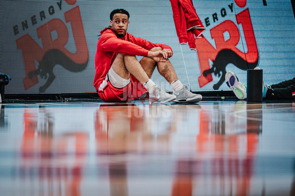 Basketball | Männer | Saison 2024/2025 | easyCredit Basketball Bundesliga | 18. Spieltag | Veolia Towers Hamburg vs. FIT/One Würzburg Baskets | 26.01.2025 | Tyrese Williams (#55, FIT/One Würzburg Baskets)