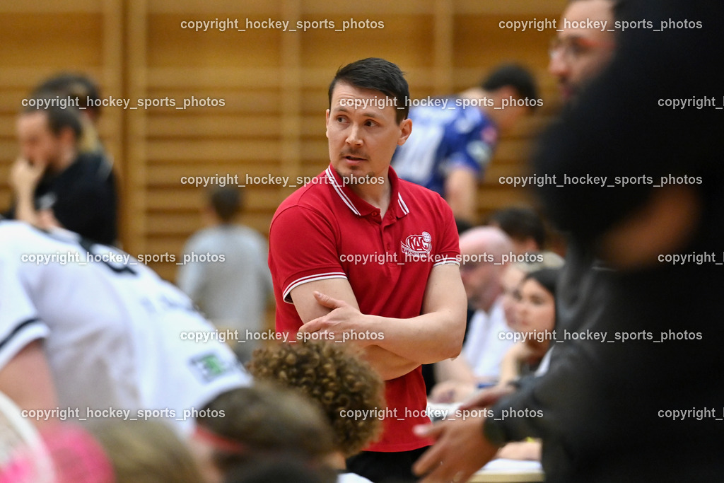VSV Unihockey vs. KAC Floorball | Headcoach KAC Floorball Janne Hukka, VSV Unihockey vs. KAC Floorball, VSV Unihockey vs. KAC Floorball am 28.03.2026 in Villach (Ballspielhalle St. Martin), Austria, (Photo by Bernd Stefan)