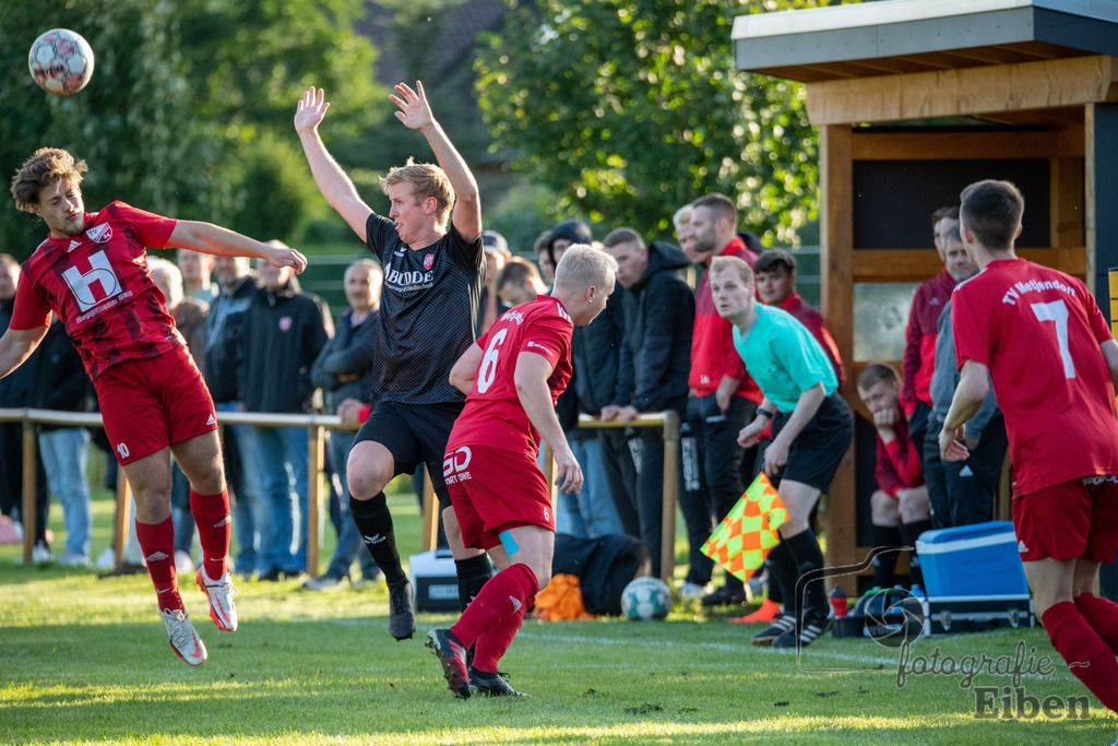 TV Metjendorf-SVE Wiefelstede | Kreisliga Herren;TV Metjendorf (rot)-SVE Wiefelstede (schwarz) am 08.08.2023; in Metjendorf (Sportanlage Metjendorf), Photo: Philip Eiben 2023 - Realisiert mit Pictrs.com