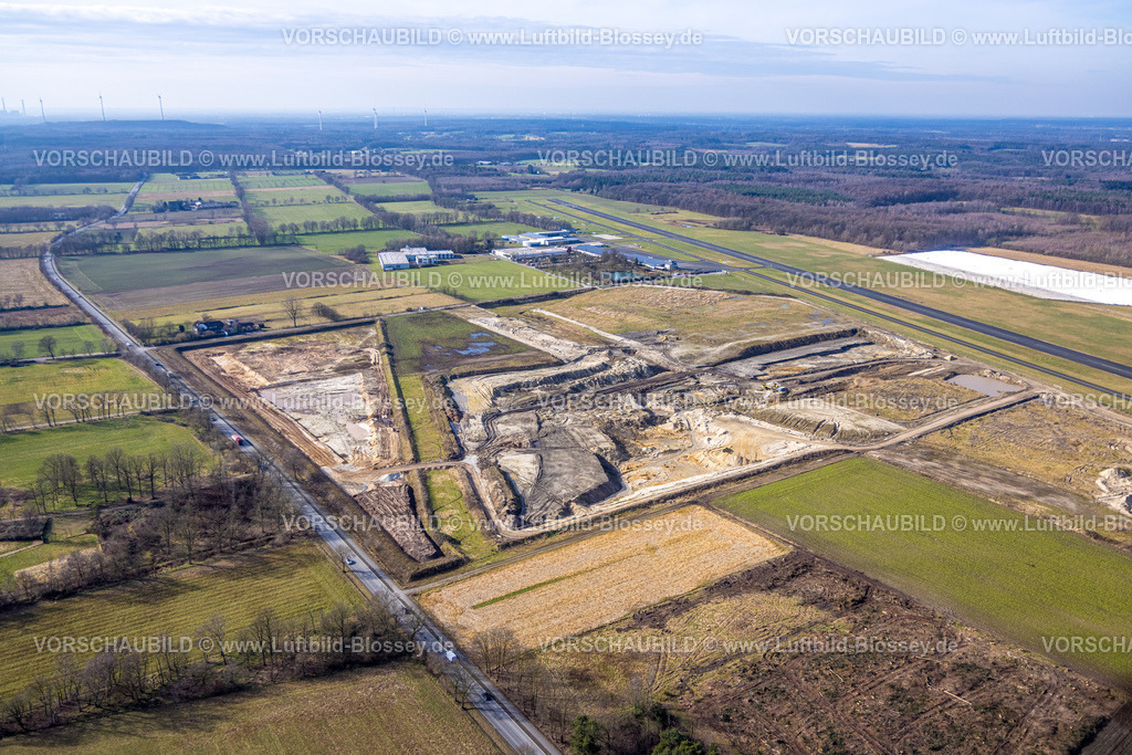 Bottrop250202098Kirchhellen | Luftbild, Kirchhellen-Nord-West, Bottrop, Ruhrgebiet, Nordrhein-Westfalen, Deutschland