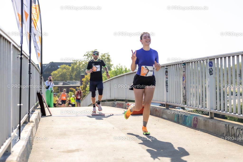 ASV OBI Brueckenlauf 2023 ; 10.09.2023 | Impressionen im Bereich des Katzenbuckels und des Rheinparks; ASV OBI Brueckenlauf 2023  am 10.09.2023 im Bereich Katzenbuckel und Rheinpark in Koeln/Deutschland. Photo: Ulrich Fassbender