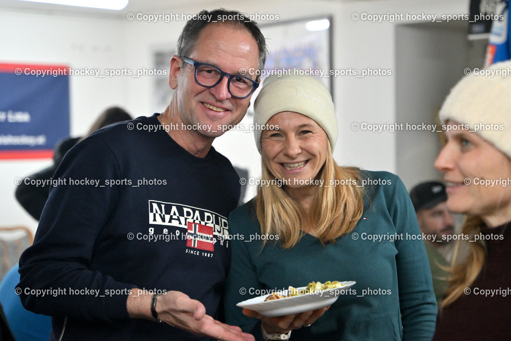 ESC Steindorf vs. ESV Ferlach  | Gerhard Schreilechner Sparkasse Feldkirchen, VIP Raum Bieranstich ESC Steindorf, ESC Steindorf vs. ESV Ferlach , ESC Steindorf vs. ESV Ferlach  am 15.02.2026 in Steindorf (Ossiachersee Halle), Austria, (Photo by Bernd Stefan)